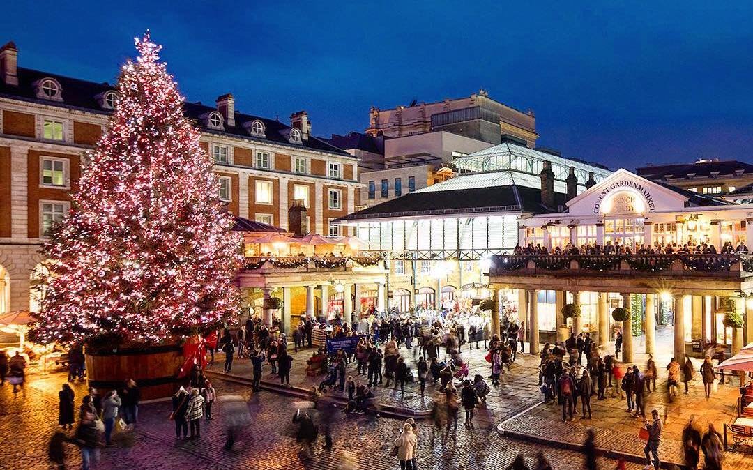 Christmas Tree at Covent Garden