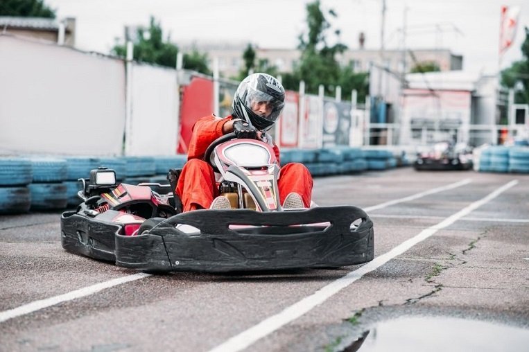 A pit stop at this go-kart circuit is definitely in order.