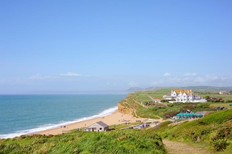 You may go for a hike along one of the most beautiful areas of the beachfront in Dorset.