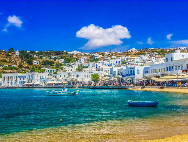 It's great for swimming and offers a beautiful scenery.