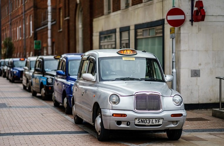 Coventry Town Centre English Black Cabs